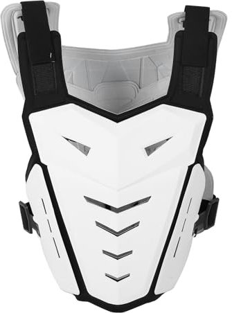 Motorrad Brustschutz Motocross Adulte Brustpanzerung Weste, Motorrad -Sicherheitsgetriebe Dirtbike MTV Motocross Reitgetriebe, Einstellbare Größe PE -Schalen -Stoßdämpferschaum