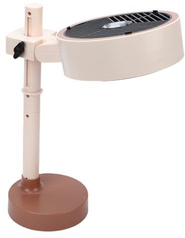 Luocute Cappa da Cucina Portatile, Aspiratore da Tavolo Alimentato Tramite USB con Base a Ventosa e 12 Filtri, Basso Rumore Regolabile a 3 velocità per Dormitorio di Appartamento