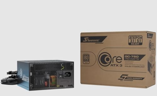Seasonic Fuente de alimentación 750W Core GC-750 ATX3 (80+Dorado)