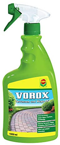 VOROX Terrassen und Wege AF, Grünvernichter, Anwendungsfertige Sprühflasche, 1 Liter