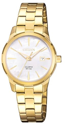 Citizen DamenArmbanduhr Analog Quarz Edelstahl EU6072-56D