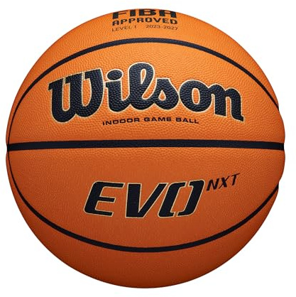 Wilson Unisex Adult Evo Nxt FIBA Game Ball Basketball
