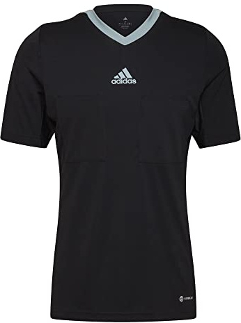 adidas, Ref 22 JSY, Kurzarm-Shirt, Schwarz, L, Mann