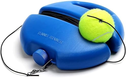 Buachois Tennis Trainer, Rebound Ball, Portable Self Practice Tennis Training Equipment for Adults & Beginners
