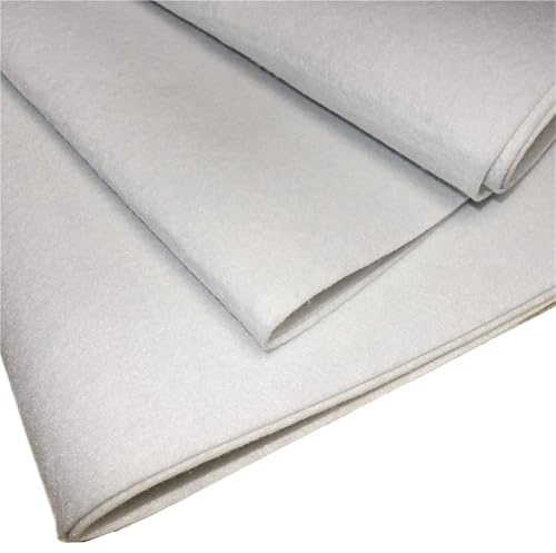 JHSDHYD Volymfleece het lim lapptäcke 180 g/280 g ensidigt tyg lim bomull strimlande kräm interlining fyllmedel gör-det-själv hantverk tillbehör för sömnad (300 cm x 100 cm, 180 g)