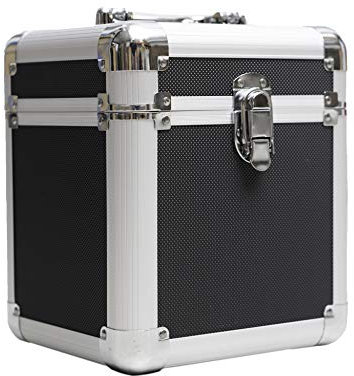 Rock on Wall Flight Case, 45T - gris/ noir