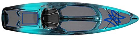 Perception Kayaks Hi Life 11 | Sit on Top Kayak - SUP/Paddleboard | Hybrid Boat with Seat Storage/Cooler | 11' | Dapper