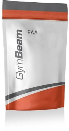 GymBeam EAA Amminoacidi Essenziali in Polvere, Fonte Completa di BCAA, Vitale per Rigenerazione e Crescita Muscolare, Partecipa alla Formazione di Ormoni ed Enzimi, Delizioso (250 g, Mango Maracuja)