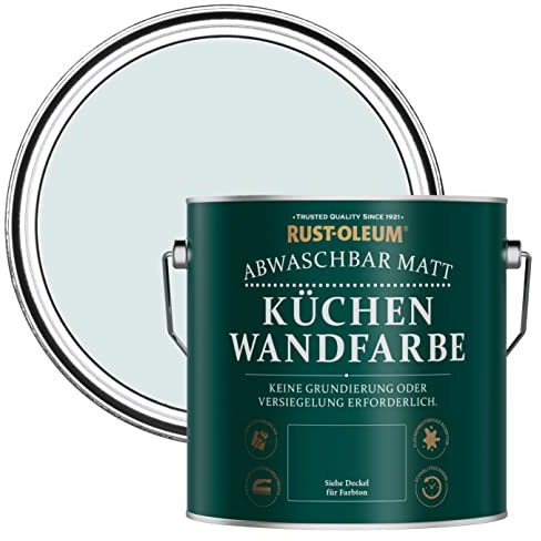 Rust-Oleum Blue Washable Kitchen Wall Paint in Matt Finish - Marcella 2.5L