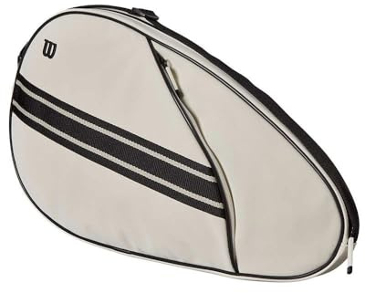 Wilson Padel-Schlägerhülle, Premium, Cremefarben