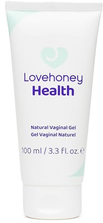 Lovehoney Health Vaginal Moisturiser Natural Gel for Women | Helps Soothe Dryness, Itching & Irritation | Vulva Relief for Intimate Uncomfortableness | for External Use | 100ml