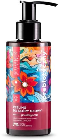 VIANEK Prebiotisches Kopfhaut Peeling 150 ml – Vegan, Exfolierend, Feuchtigkeitsspendend, mit AHA- und PHA-Säuren, für alle Hauttypen