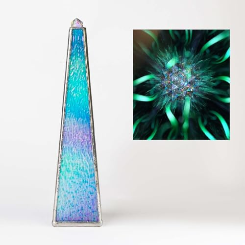 Morlenscope 10 Aurora Kaleidoscope for Adults, Tiffany Stained Glass Handmade Adult Kaleidoscope with Gift Box,Anniversary Birthday Christmas Thanks Giving New Year Present Gift