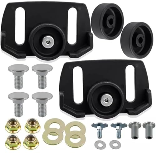 Compatible with Universal Roller Wheel Skid Slide Shoes for Snow Blower Snowthrower