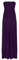 Hamishkane Robe longue bustier sans bretelles pour femme - Violet - Medium
