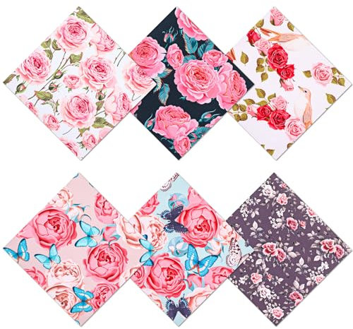 Amaxiu 6 paños de limpieza para lentes, limpiador de lentes de microfibra de flores, suave, reutilizable, paños de limpieza de lentes multicolor para lentes de sol, cámara, teléfonos y portátiles