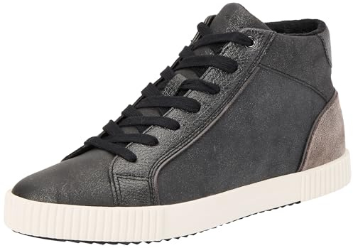 Geox Femme D Blomiee GSneaker, Noir, 38 EU