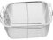 MOTHNUR 1Pc Stainless Steel Frying Skimmer Strainer for Kitchen Use Deep Fryer Accessory with Heat Resistant Handle for Cooking Chicken Fries and More