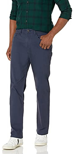 Amazon Essentials herr Rakt passform 5-fickors komfort stretch chinos byxa (tidigare Goodthreads)