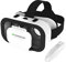 VR Brille für Handy, VR 3D Virtual Reality Headset Brille geeignet Für 3D Filme und Spiele,HD VR 3D Brille mit Fernbedienung kompatibel mit 4,7-6,5 Zoll für iPhone Samsung Android