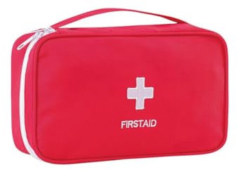 JEYORZY 1 pcs Sac à médicaments, sac à pharmacie de voyage, Mini Trousse de Secours Vide, trousse de premiers secours, gadgets de voyage, sac de rangement médical, sac de rangement pour maison, bureau