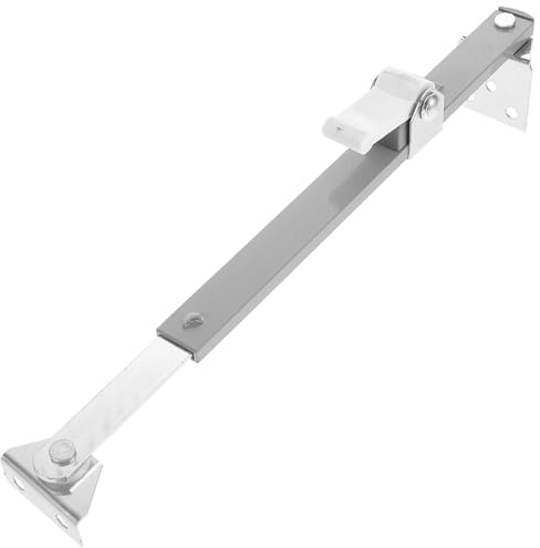 IWOWHERO Estancia para Ventana Abatible de Acero Inoxidable con Bisagras Suaves y Limitador Ajustable Herrajes de Seguridad Resistentes para Ventanas Protección contra Vuelcos y Bloqueo