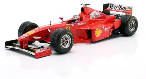 OPO 10 - Auto in Miniatura Compatibile con la Ferrari F300#3 del Signor Schumacher, Vincitore del GP del Canada di Formula 1 1998, Scala 1/18 IXO WERK83 18033001