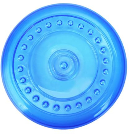 Alipis Disque Volant pour Chiens en TPR Résistant à l'usure Morsures, pour Chien pour Jouer en Extérieur et Entraînement Actif