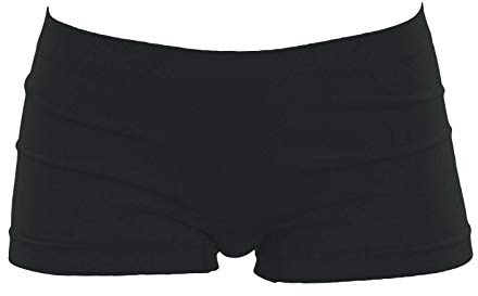 Toocool Niña Danza y Gimnasia Artística - Culotte Fitness y Ropa Interior Deportiva LO-YQ7079 [12-14, Negro]