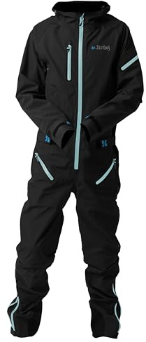 dirtlej dirtsuit core edition blacklabel Matschoverall für Mountainbiker Herren, zip-off-Hose Größe (XS)