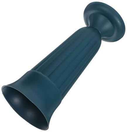 Happyyami Memorial Cemetery Vase Aus Robustem Pp Mit Sockel Wetterfestes Grab-blumenbehältnis Für Frische Und Künstliche Blumen Eleganter Grabschmuck Für Trauerfeiern Und Erinnerungsorte Tie