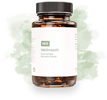Premium Weihrauch Kapseln hochdosiert | 560 mg Boswellinsäure pro Tagesdosis | Geprüfte Apothekenqualität | 100% vegan | Indischer Weihrauch - Boswellia Serrata | Optimal bioverfügbar