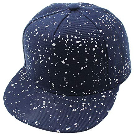dongguan NUEEUDD Cappellino da Baseball, Cappelli Stampati Unisex DOT Cappellini Regolabili Cappellino da Baseball per Bambini Sun Hip Hop Snapback