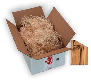 Moretti® TRUCIOLO Legno per Decorazioni Cesti Natalizi | in Legno Naturale | Imballo di Legno Essiccato | in Regalo Tagliere in Legno di Ontano (1 kg)
