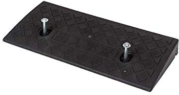 Rampas de carga, rampas de umbral, almohadilla de pendiente Rampas de umbral de tienda de 5 cm / 7 cm, rampa portátil para silla de ruedas Rampas para sillas de ruedas de plástico negro Rampas portáti