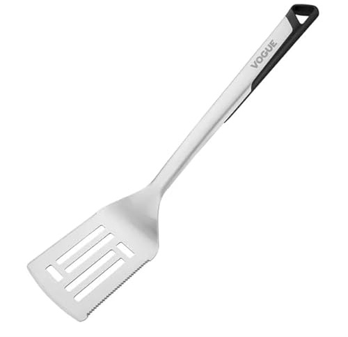 Vogue BBQ Spatula 45cm - Multifunction Griddle Flat Spatula for Outdoor Grill, BBQ Tool, Barbecue Utensils HP282
