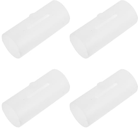 Gatuida Manicotto Antiscivolo per Supporto Doccia Rotondo da 25 Mm, Set da 4 Pezzi in Plastica per Riparazione Staffa Soffione, Accessori Bagno per Fissaggio Stabile e Flusso Costante