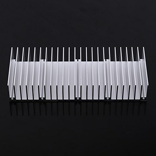 Generic Effektiv Aluminium Kylflänskylning Kylare Kylfläns 24 Tänder för Power IC Dator LED-belysning 15x5,9x2,5cm 1st