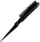 1 Cepillo de Pelo De Cerdas de Jabalí Cepillo de Cola Peine profesional De Salón, Para Crepar Con Púas,Brochas Para Burlas, Para Peinar