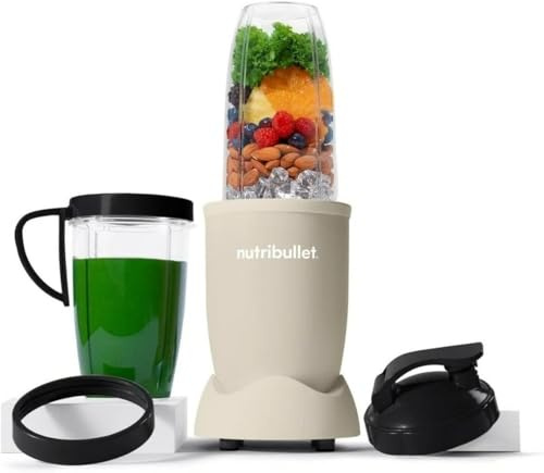 Nutribullet Pro Mineral Batidora Licuadora de Vaso 0.9L 900W Beige