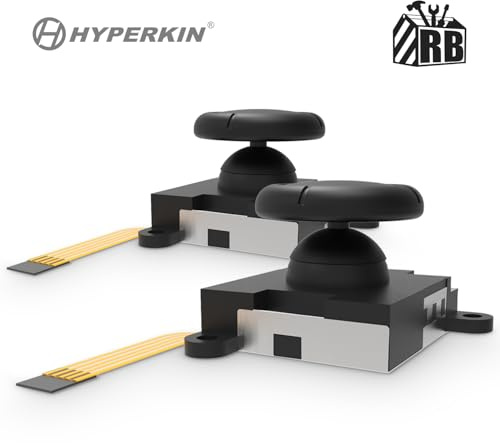Hyperkin TMR Switch Joysticks Replacement for Joy Con, Anti-Drift, 2-Pack