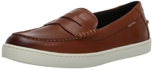 Cole Haan Men's Nantucket Penny Loafer, British Tan/Ivory, 10 UK