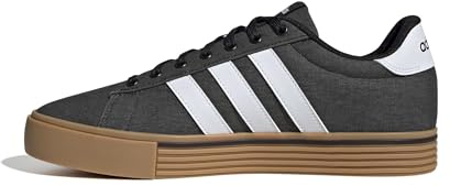 adidas Men's Daily 4.0, Black/White/Gum, 12.5