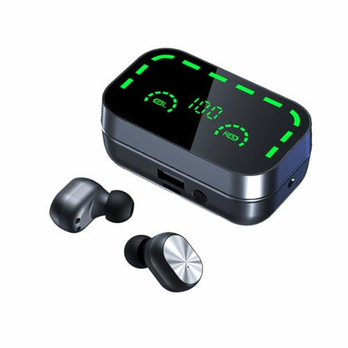 Bewinner Sprachübersetzer Ohrhörer Bluetooth 5.3 - Echtzeitübersetzung für 74 Sprachen und 70 Akzente, 0,5 Sekunden Reaktionszeit, 3-in-1 Wireless Translator mit Musik- und Anrufunterstützung