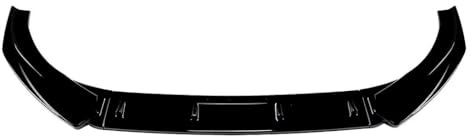 For Auto Perfectionists UK Front Splitter Spoiler Lip Body Kit Compatible With Audi A3 S3 S Line 8V 2014-2016 ABS Gloss Black