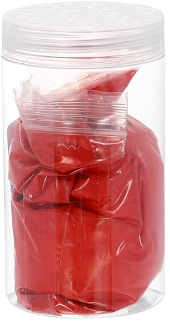 QUARKZMAN Óxido De Hierro En Polvo Pigmento Para Concreto Malla 325 7oz (200g) Pigmento Para Lechada De Óxido De Hierro Para Pintura De Baldosas Pastel Cemento Concreto Rojo Tomate