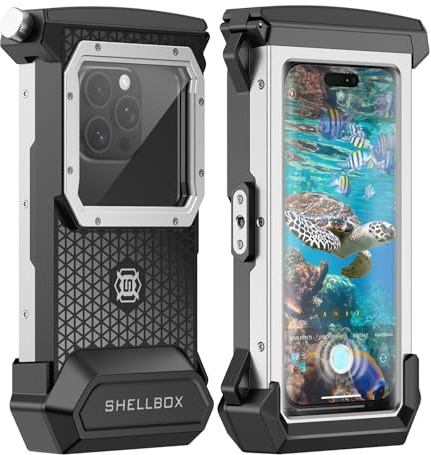 Housse de téléphone étanche IP68 pour utilisation sous l'eau avec écran tactile – Housse de plongée professionnelle pour iPhone, Samsung, Redmi, Xiaomi – Étui étanche pour téléphone pour la plongée