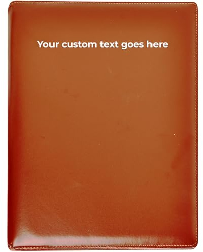 Arpan Personalised Text A4 Certificate & Presentation Folder – Document File, Portfolio Book, Binder, Birth & Graduation Certificate Holder A4, Professional Conference Display Book