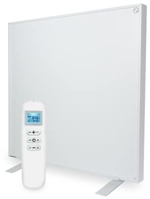 Sunheat Smart Wi-Fi Portable Far Infrared Panel Heater, Eco-Friendly Electric Heater Panel, Energy Efficent Floor Standing or Wall Mounted Indoor Living Room Space (580, watts)