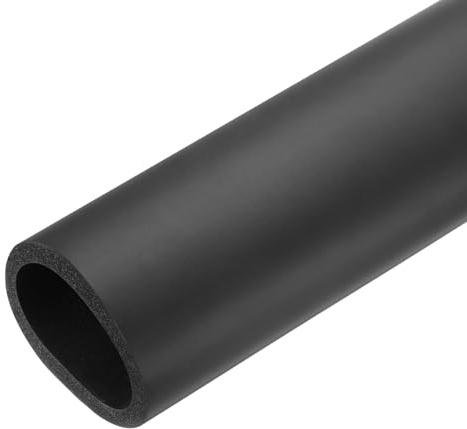 QUARKZMAN Tubo di Isolamento in Schiuma per Tubi Isolamento Termico 50mm(2) ID 64mm(2 1/2) OD 24 per Isolamento Antigelo Impugnatura, Nero